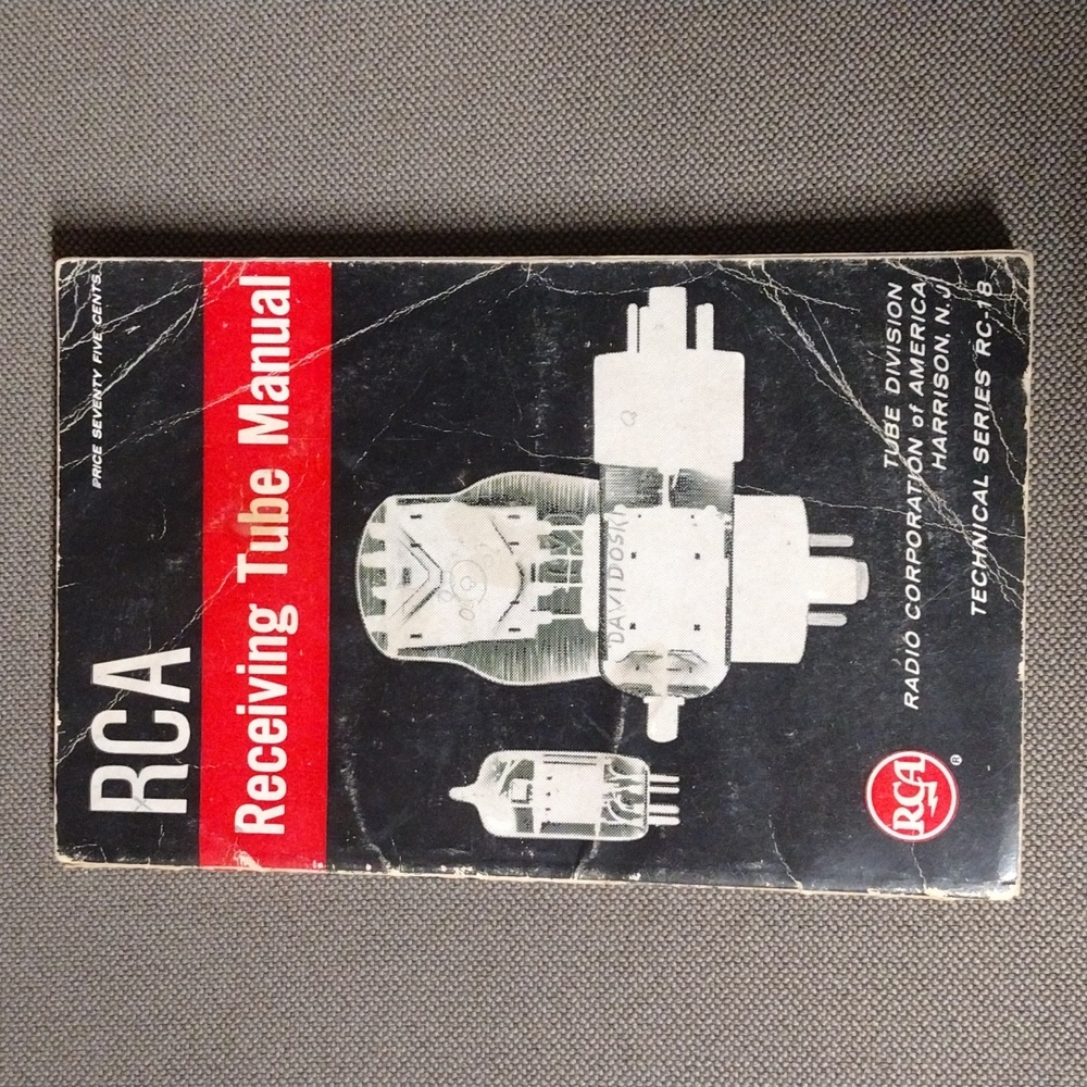 RCA Receiving Tube Manual Technical Series RC-18